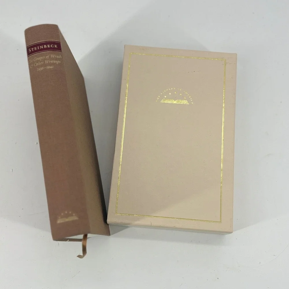 Library of America John Steinbeck The Grapes of Wrath Hardcover Book 1st Edition
